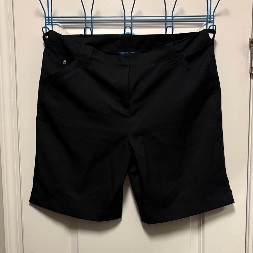 PGA Tour Black Athletic Golf Shorts
